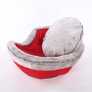 2 in 1 cozy cat bed pet house